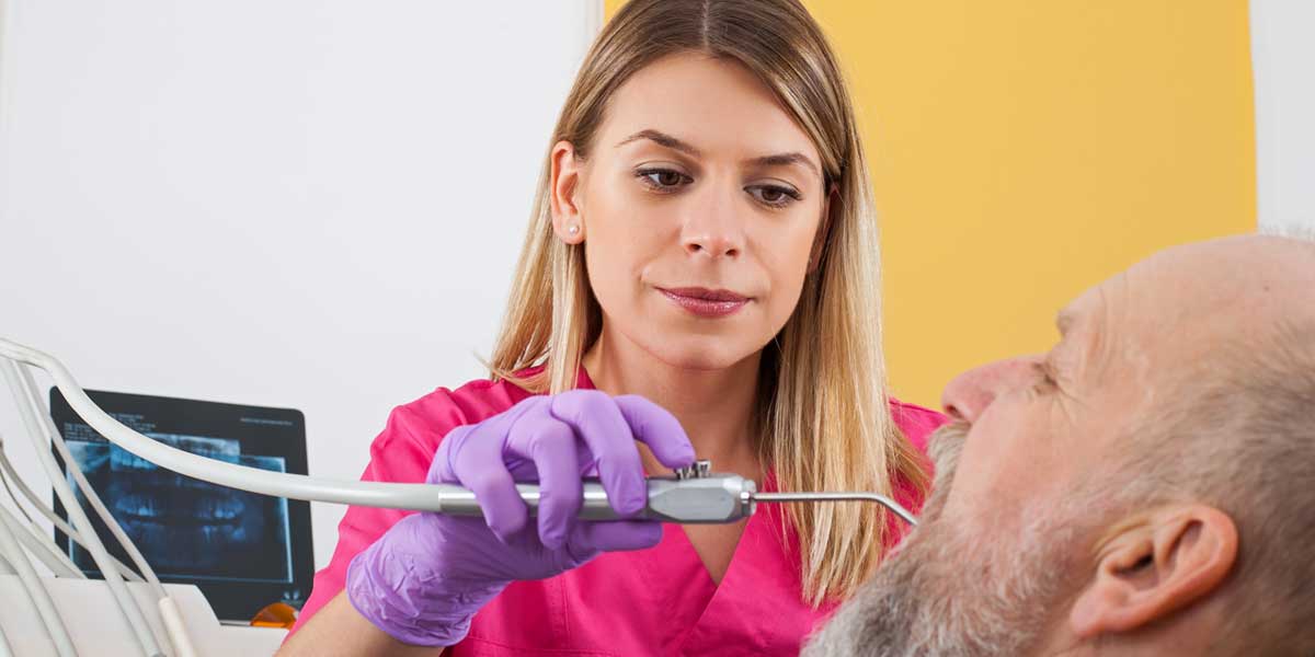 Doctor and Patient in Clinic